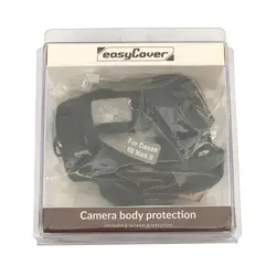 کاور سیلیکونی کانن ایزی کاور Easy Cover Canon 6D II رنگ مشکی