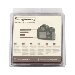 کاور سیلیکونی کانن ایزی کاور Easy Cover Canon 6D II رنگ مشکی