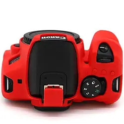 کاور سیلیکونی کانن Canon 850D رنگ قرمز