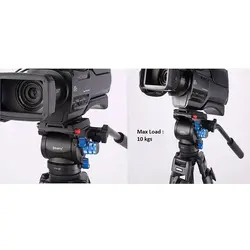 سه پایه دوربین فیلمبرداری جیماری Jmary LF-85 Video Tripod