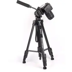 سه پایه دوربین عکاسی جیماری سیاه Jmary Tripod KP-2599 به همراه هولدر