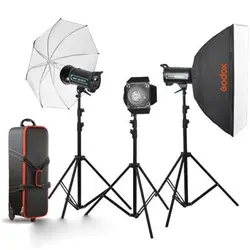 کیت فلاش نورپردازی گودکس GODOX STUDIO FLASH LIGHT KIT QS-600 II