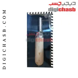 ماله شانه ای دسته چوبی