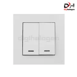 کلید دوپل توکار بکر مدل آسان