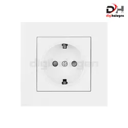 پریز برق ارت دار توکار بکر مدل آسان