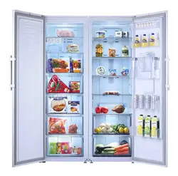 یخچال فریزر دوقلو عرض 65 مدل MGIرنگ سفید