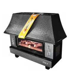 بخاری گازی شومینه ای نیک کالا 25000 مدل ثمین MC25