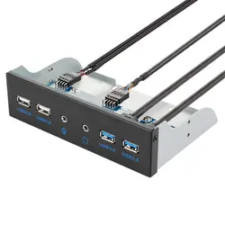 پنل جلو کیس جای رایتر USB3.0+USB2.0+AUX