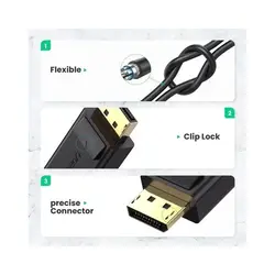 تبدیل Display Port به HDMI برند یوگرین 4K مدل 40363