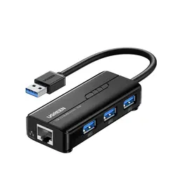 هاب 3 پورت USB 3.0 با پورت LAN یوگرین مدل 20265