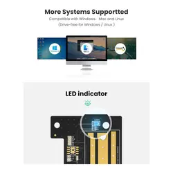 تبدیل M.2 به PCle 3.0 4X یوگرین مدل 70503/CM302