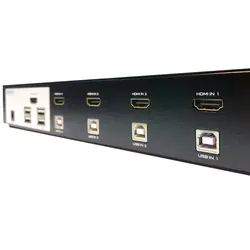 KVM HDMI اتوماتیک 4 پورت برند MT-VIKI مدل HK0401-4k - Digik Beta1
