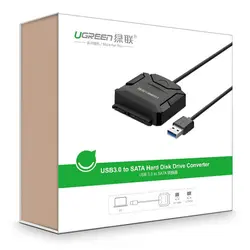 تبدیل USB 3.0 به SATA یوگرین مدل CR108 بهمراه آداپتور - Digik Beta1