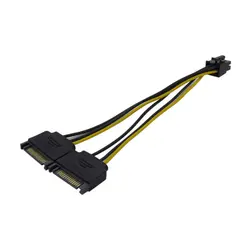 تبدیل برق پاور به پورت 8 پین گرافیک مدل SATA - Digik Beta1
