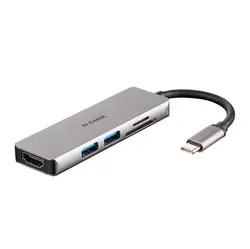 هاب 5 پورت USB-C دی لینک مدل DUB-M530 - Digik Beta1