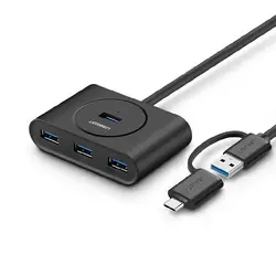 هاب USB3.0 و TYPE C برند UGREEN مدل 40850 - Digik Beta1