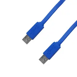 کابل USB دو سر نر فلت - فروشگاه اینترنتی دیجیک