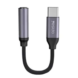 مبدل USB-C به جک 3.5 میلی متری یسیدو مدل YAU-19