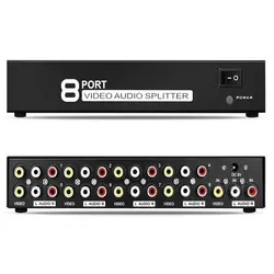اسپلیتر 1 به 8 پورت AV برند MT-VIKI