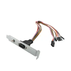 دکمه ریست و پاور اکسترنال به همراه پورت USB و صدا
