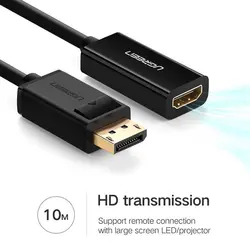 تبدیل Display Port به HDMI برند Ugreen مدل MM137