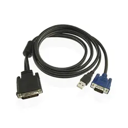 کابل تبدیل DVI مدل 35 پین به DVI to VGA) VGA)