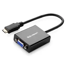 تبدیل Mini HDMI به VGA به همراه خروجی صدا