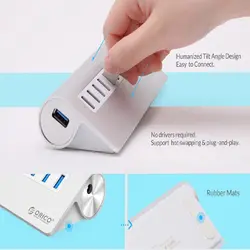 هاب USB 3.0 ده پورت Orico مدل M3H10