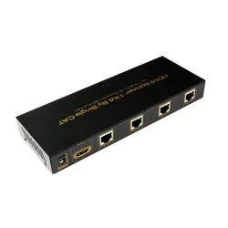 دستگاه افزایش طول 60 متری و اسپلیتر 1 به 4 HDMI | فروشگاه اینترنتی دیجیک