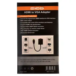 مبدل HDMI به VGA برند ZICO مدل Z3300