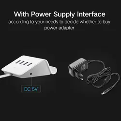 هاب 4 پورت USB 3.0 برند Ugreen مدل CR109 | فروشگاه اینترنتی دیجیک