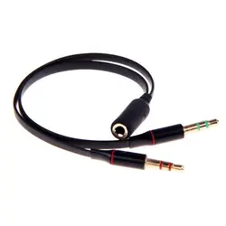 تبدیل سوکت 3.5 سه خط ماده به دو سر نر 3.5 میلی متری برند ZICO