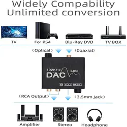 مبدل حرفه ای صدای دیجیتال به آنالوگ DAC