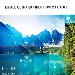 کابل HDMI ورژن 2.1V مدل 8K