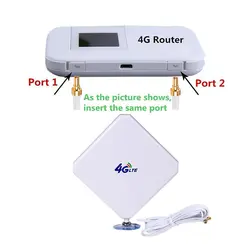 آنتن تقویتی رومیزی 35DB مودم های همراه 4G LTE