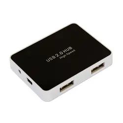 هاب 4 پورت USB 2.0 مدل MF-201L به همراه آداپتور | فروشگاه اینترنتی دیجیک