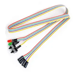 کلید پاور و ریست مادربرد دارای LED | فروشگاه اینترنتی دیجیک