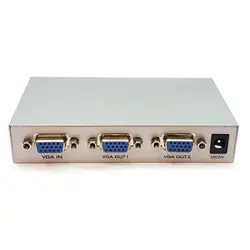 اسپلیتر 1 به 2 پورت VGA آداپتوردار