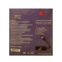 فکس مودم اکسترنال Casper با چیپست Conextant | فروشگاه اینترنتی دیجیک