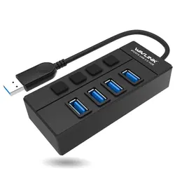 هاب USB 3.0 ویولینک مدل WL-UH30414 | فروشگاه اینترنتی دیجیک