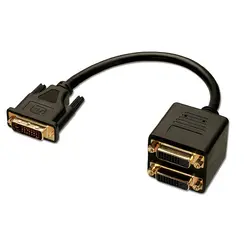 کابل تبدیل 1 به 2 پورت DVI | فروشگاه اینترنتی دیجیک