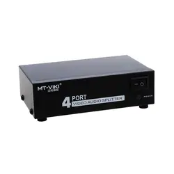 اسپلیتر 1 به 4 پورت AV برند MT-VIKI