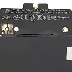 باتری لپ تاپ اپل Apple A1437 Retina A1425