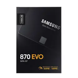 حافظه SSD برند Samsung مدل EVO 870 ظرفیت 500 گیگابایت | فروشگاه اینترنتی دیجیک