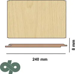 دیوارپوش MDF کد 104