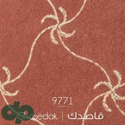 موکت ظریف مصور طرح قاصدک 9771
