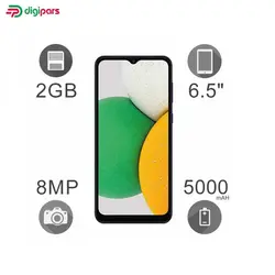 گوشی موبایل سامسونگ مدل Galaxy A03 Core SM-A032F/DS دو سیم‌ کارت ظرفیت 32 گیگابایت و رم 2 گیگابایت