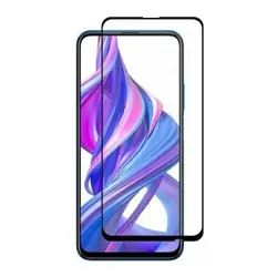 محافظ صفحه نمایش شیشه ای مشکی Huawei Y9 Prime- Full Cover (بدون پک)