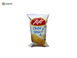 چيپس مزمز برگه سيب زميني ماست و موسیر(65 گرمي)