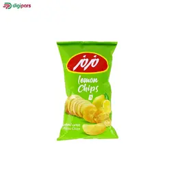 چيپس مزمز برگه سيب زميني لیمویی(65 گرمي)